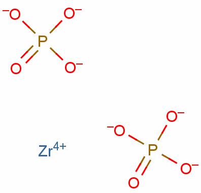 磷酸鋯分子結構圖